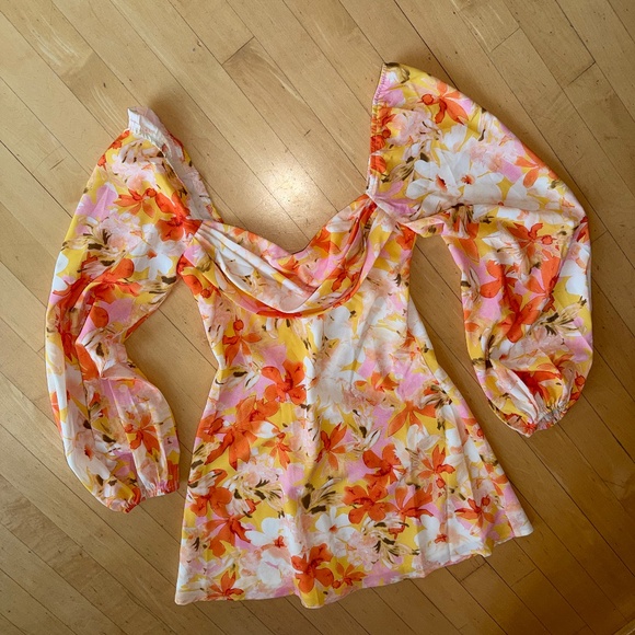 Hello Molly Flowy Lava Dress, XS/2    GD1231 - Picture 5 of 7